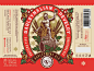Barleynalian Revelry / RazBeerbriga设计淡啤酒节日喜庆复古圣诞节标签插图酒厂啤酒