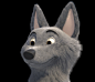 Cartoon Wolf Blender Cycles, Molly Babington : Believe it or not it's the same wolf I posted earlier (the one in a suit) except I've been refining it and remade the fur to try and get the best look possible. Still a long way to go with the materials, and 