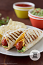 Taco Dogs | www.tasteandtellblog.com