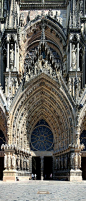 Cathédrale Notre-Dame de Reims, Champagne-Ardenne, France | Flickr - Photo by Batistini Gaston: 