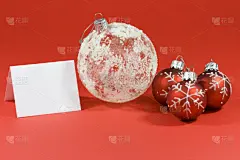 贺卡,球体,空白的,正面视角,留白,圣诞卡,水平画幅,形状,山