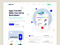 Shoe App landing page