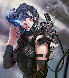 青简MIno_v_采集到赛博朋克