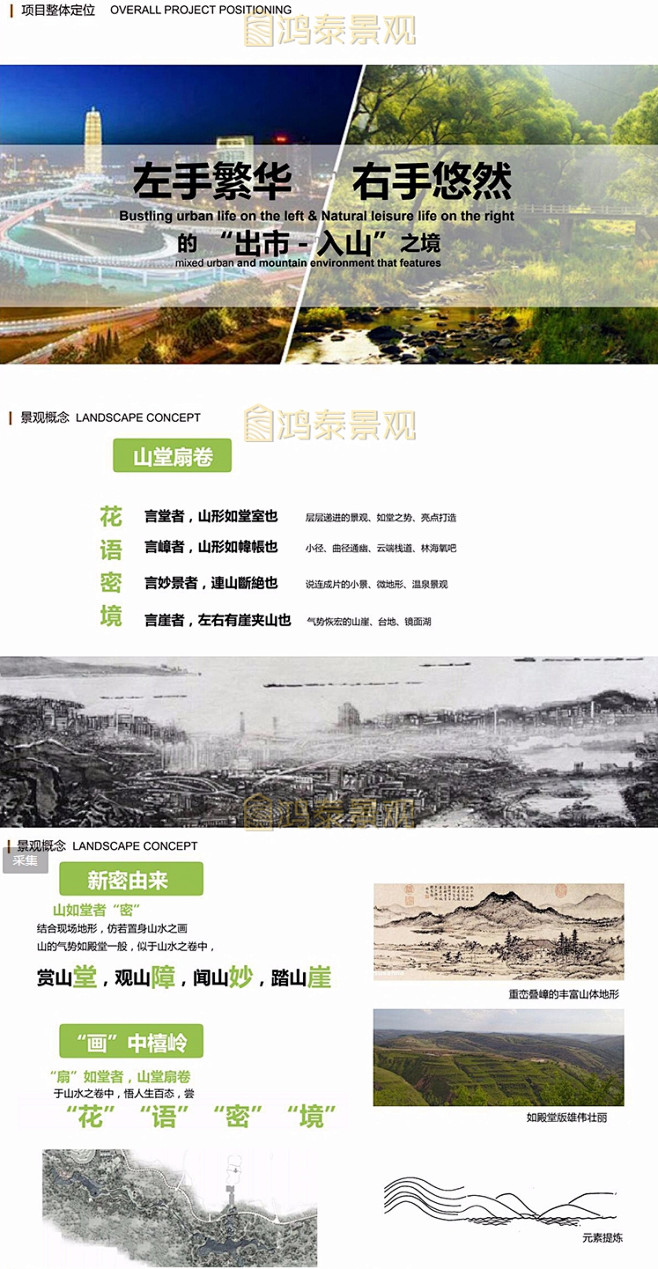 2021山地公园景观规划文本旅游度假山地...