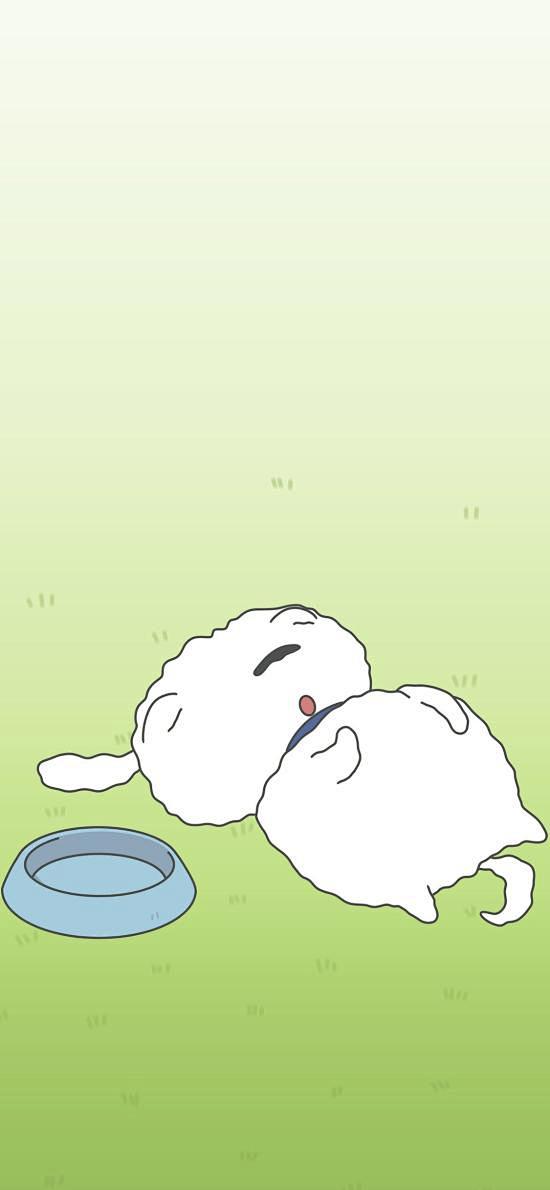 小白狗蜡笔小新动画日本
