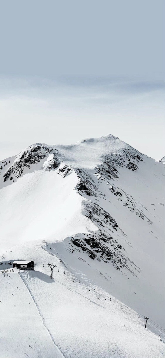 风景雪山全屏壁纸无水印壁纸