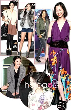 全明星阵容亮闪闪，皮草、礼服最惹眼！海报网日韩女明星着装大比拼 (1月22日- 1月28日)