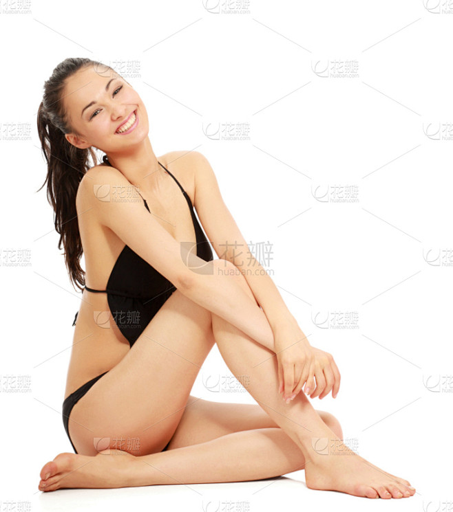 女人,白色,室内地面,垂直画幅,美,美人...
