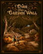 halloween art Over the Garden wall fanart folk tale wirt greg visual storytelling forest background Picture book