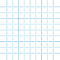 Blue Square Geometric Shapes