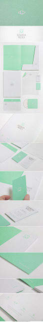 corporate business branding visual identity design card letter head brochure