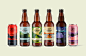 Loch Lomond Brewery : Packaging illustrations for Loch Lomond Brewery