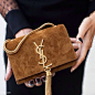 YSL clutch #gold #tassel