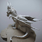 Jaemin Kim`s dragon textured，俄罗斯3D艺术家、数字雕刻家 Maria Panfilova 作品