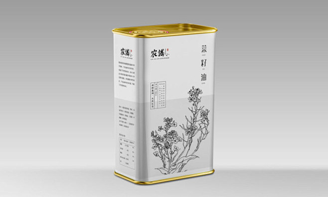 农谣系列油包装设计 - 视觉中国设计师社...