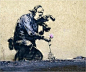 [转载]神秘的英国街头涂鸦画家——班克西（Banksy)