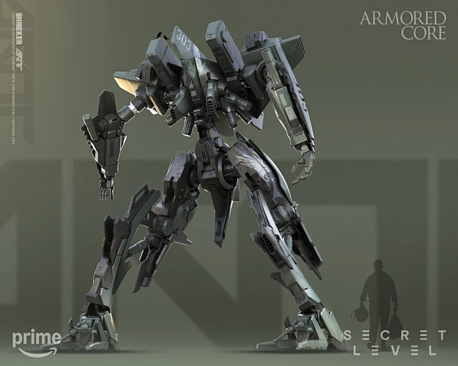 SECRET LEVEL // ARMORED CORE "SHRIEKER" CONCEPTS-花瓣网