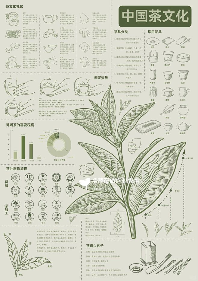 与茶文化有关的信息可视化设计