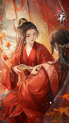 为了画出张起灵而努力采集到女装