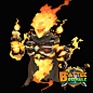 Battle Royale, Malcolm Wopé : Managed to work on this RPG/slots game for the studio I work for in Cape Town Blablabla Studios in partnership with Skillz Gaming. Did all the art direction and  designs for characters and general UI/HUD. enjoy