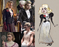 Penny Dreadful character design on Character Design Served