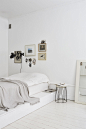 White bedroom - via cocolapinedesign.com