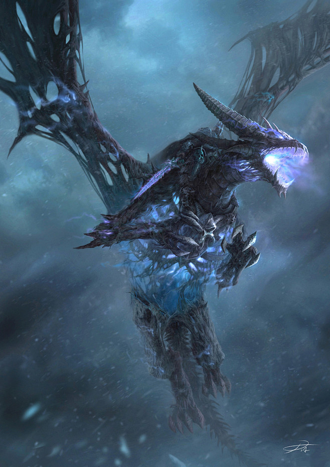 Frost Wyrm by *yinyu...