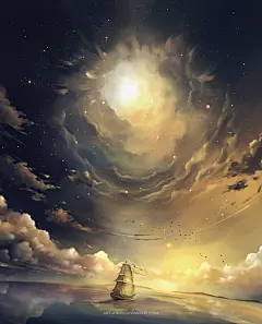 来自印度尼西亚插画师Niken Anindita的一组温暖创意插画欣赏，Niken Anindita擅长于也喜欢画唯美的星空，她温暖的画风让一切都变得很美好，到处都透露出一种温暖能力，希望大家喜欢！
