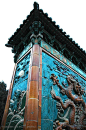 北海名胜九龙壁摄影背景桌面壁纸图片素材