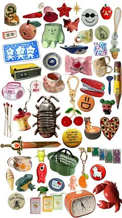 怀旧小物丨电子手账贴纸 ⋆｡ ⋆｡ - 小红书