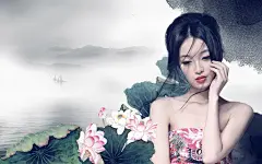 中国水墨画精选壁纸_桌面壁纸_壁纸吧(bz.kuping.cc)