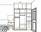 白领公寓衣柜内部设计图