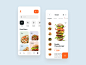Food Delivery App food ordering tasty restourant recipies ordering order meals lunch kitchen food order food app food burgers burger menu dish delivery app delivery cook calories app