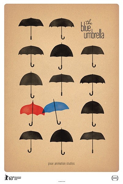蓝雨伞之恋 海报