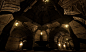 Modular Subterranean Estate Set, Cliff Schonewill : Screenshots from UE4 test level with temporary lighting. Like the screenshots of other sets so far for Revival, these are un-decorated versions essentially, beyond a few lights - mostly just the raw arch