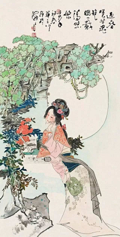 爱吃黑胡椒的二狗采集到工笔画风格