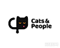 Cats & People猫和人logo设计欣赏
