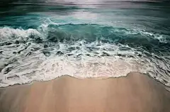 炎炎夏日，跟着画家一起去看海吧|绘•画-资讯-蓝铅笔