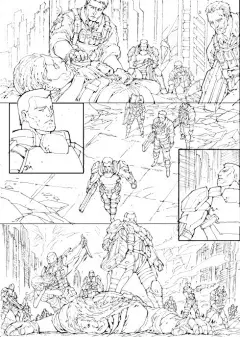 linbozl  的插画 科幻漫画