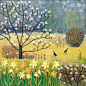 春风又绿江南岸~【Lucy Grossmith · 图】 ​​​​