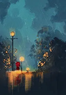 【手绘插画水彩】与你分享生活中的美，欢迎关注V信“野生星球V”（ID：YSxingqiu），在距离地球几亿万光年的地方与你相遇。