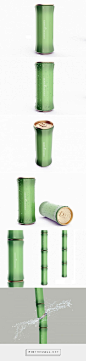 竹汁汁包装设计理念by Marcel Sheishenov  -  http://www.packagingoftheworld.com/2017/07/bamboo-juice-concept.html