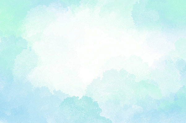 水彩晕染背景蓝青色渐变水彩晕染背景