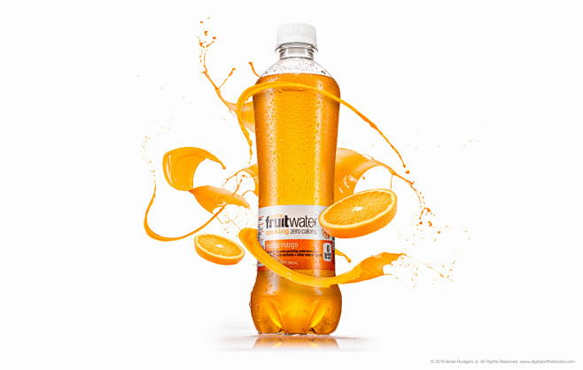 Orange Water Splash ...