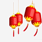 年货节新年灯笼免抠png素材_新图网ixintu.com