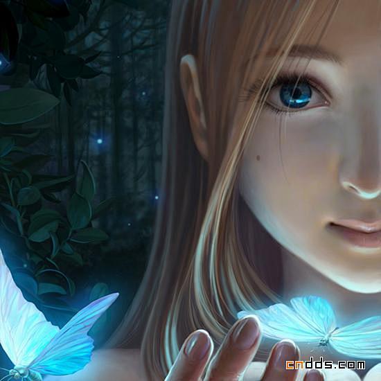 20张漂亮的美女CG头像作品 - 中国绘...