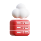 云服务器 Metaverse 3D 图标