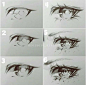 眼睛线稿 ​​​​