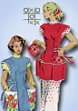 1950s Vintage McCalls Sewing Pattern 