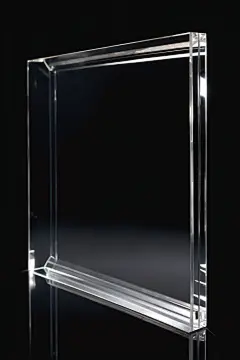 矩形标牌亚克力板摄影图图片